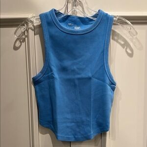 Aerie Vibrant Blue Ribbed Tank Top